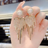 Heart Stylish Golden Hangings
